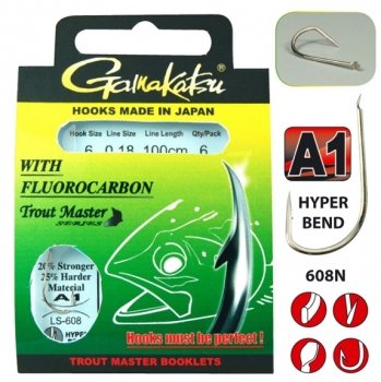 Gamakatsu Trout Master A1 Fluorocarbon 608 200cm