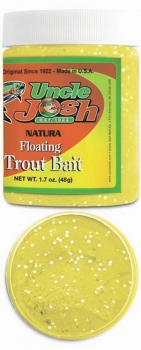 Uncle Josh Trout Bait Sunshine Gelb Glitter