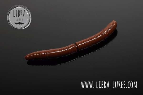 libra lures fatty d worm brown