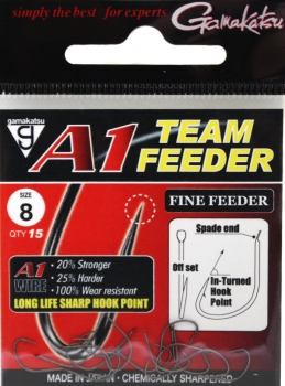 Gamakatsu A1 Team Fine Feeder Haken Gr.8