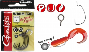Gamakatsu-Worm-330-Bottom-Jigging-Gr.2