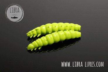 libra lures larva apple green