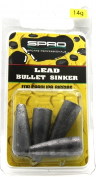 Spro-Bullet-Sinker-14g