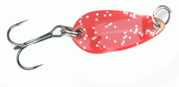 Spro Trout Master Leaf Fluo Red Black