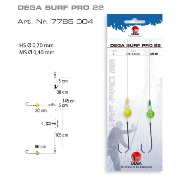Dega Brandungs - System Surf Pro 22