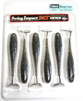 Keitech Swing Impact FAT 3.8 inch Bluegill Flash