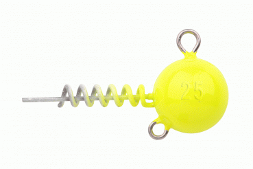 spro-softbait-spiral-head-yellow