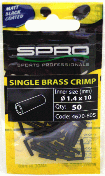 Spro Klemmhülsen Single Brass Crimp 1,4mm