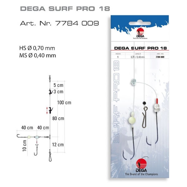 Dega Brandungs - System Surf Pro 18