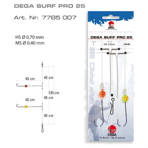 Dega Brandungs - System Surf Pro 25