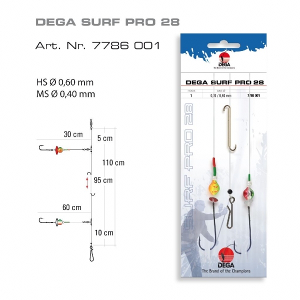 Dega Brandungs - System Surf Pro 28