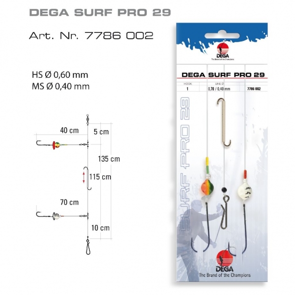 Dega Brandungs - System Surf Pro 29