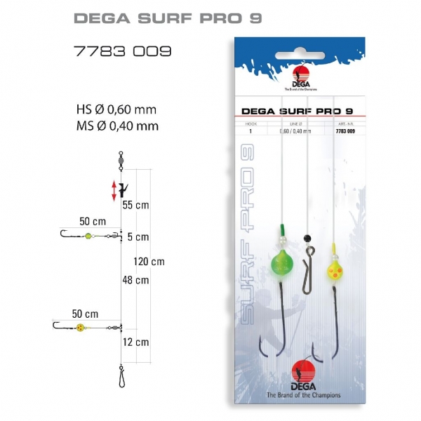 Dega Brandungs - System Surf Pro 9