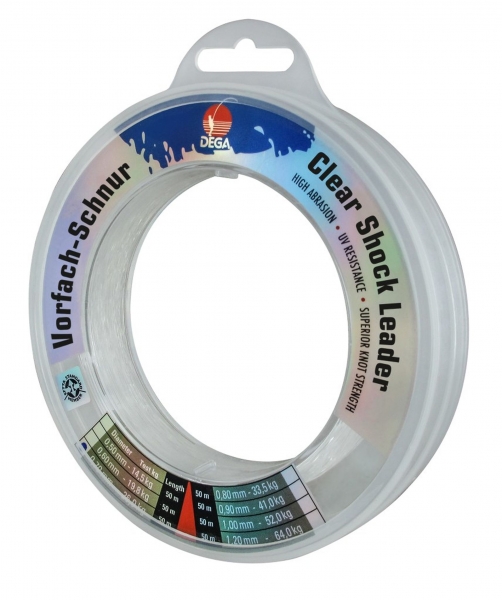 Jenzi Dega Clear Shockleader Vorfach-Schnur