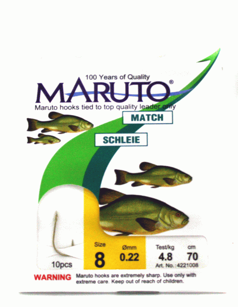 maruto match schleienhaken groesse 8